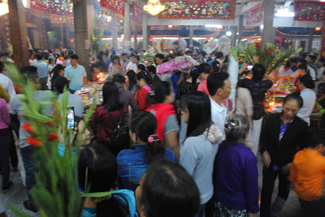 Lén xây tượng Bà Chúa Xứ thứ hai trên Núi Sam